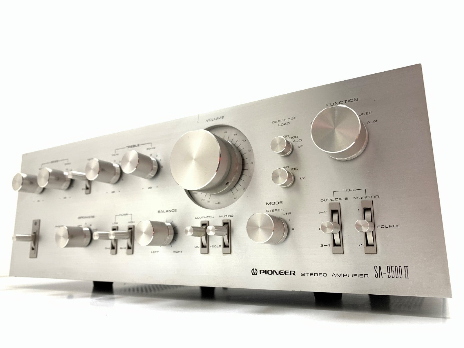 PIONEER SA 9500 II Stereo Amplifier 80+80 Watts RMS Vintage 1976 Work Good Look