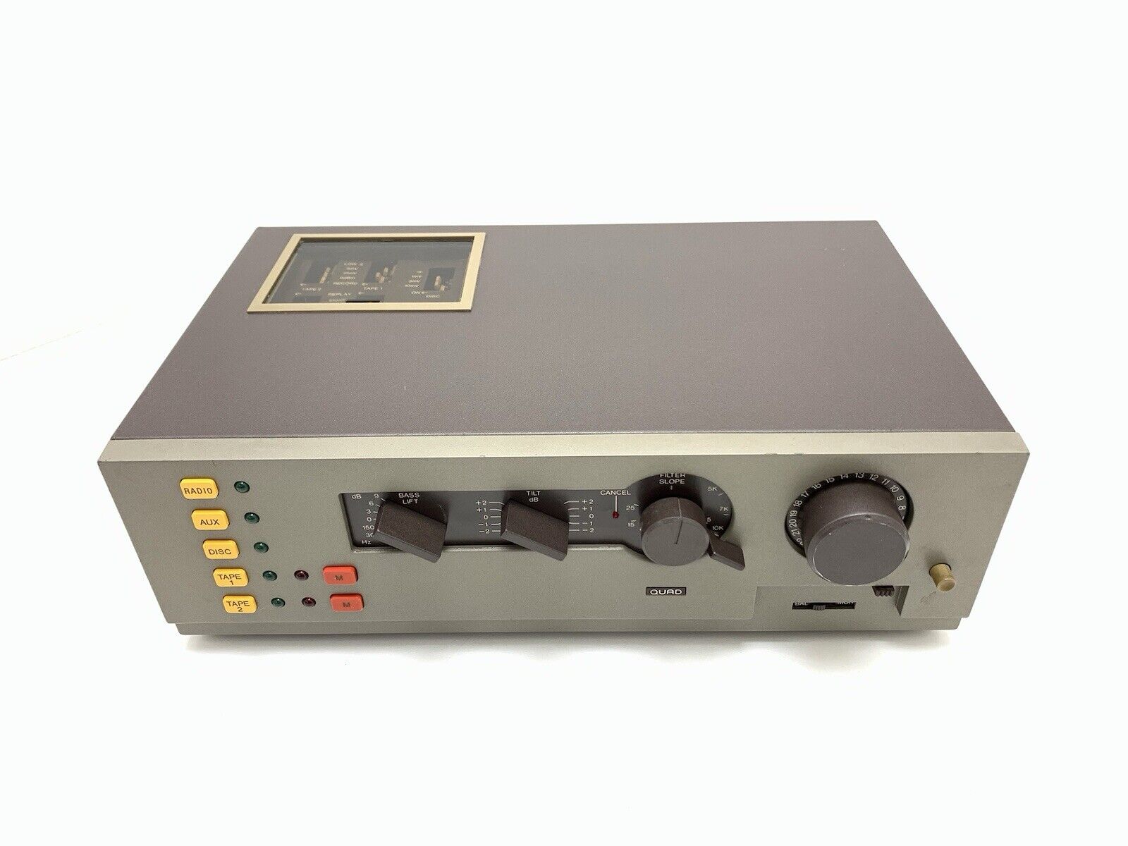 QUAD 44 Stereo Preamp Pre Amplifier High End Vintage 1978 Work Good Look
