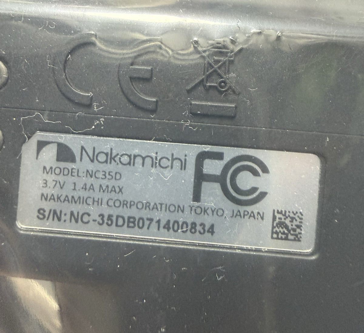 Nakamichi NC-35D 20MP Camera 35x Optical Zoom OIS Battery & Charger Rare Find