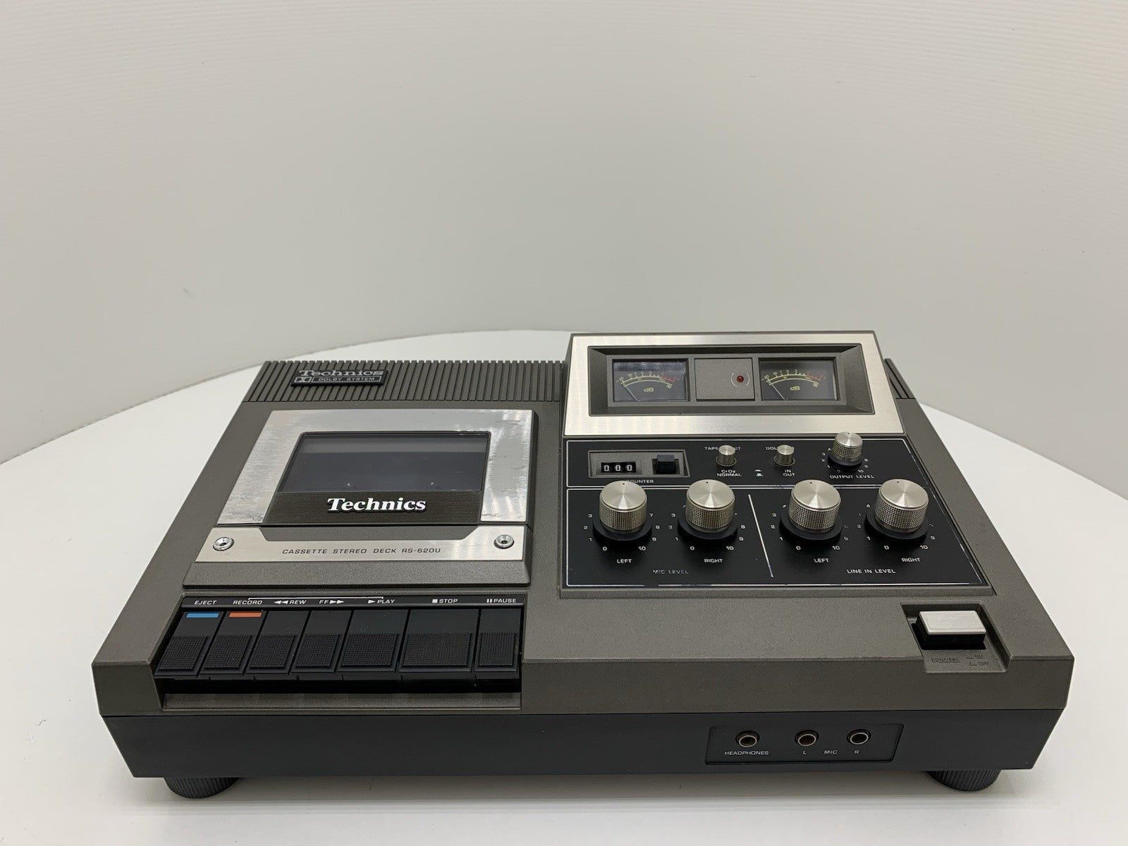 TECHNICS RS 620U Stereo Cassette Tape Deck 2 Head Vintage 1976 Working Good Look