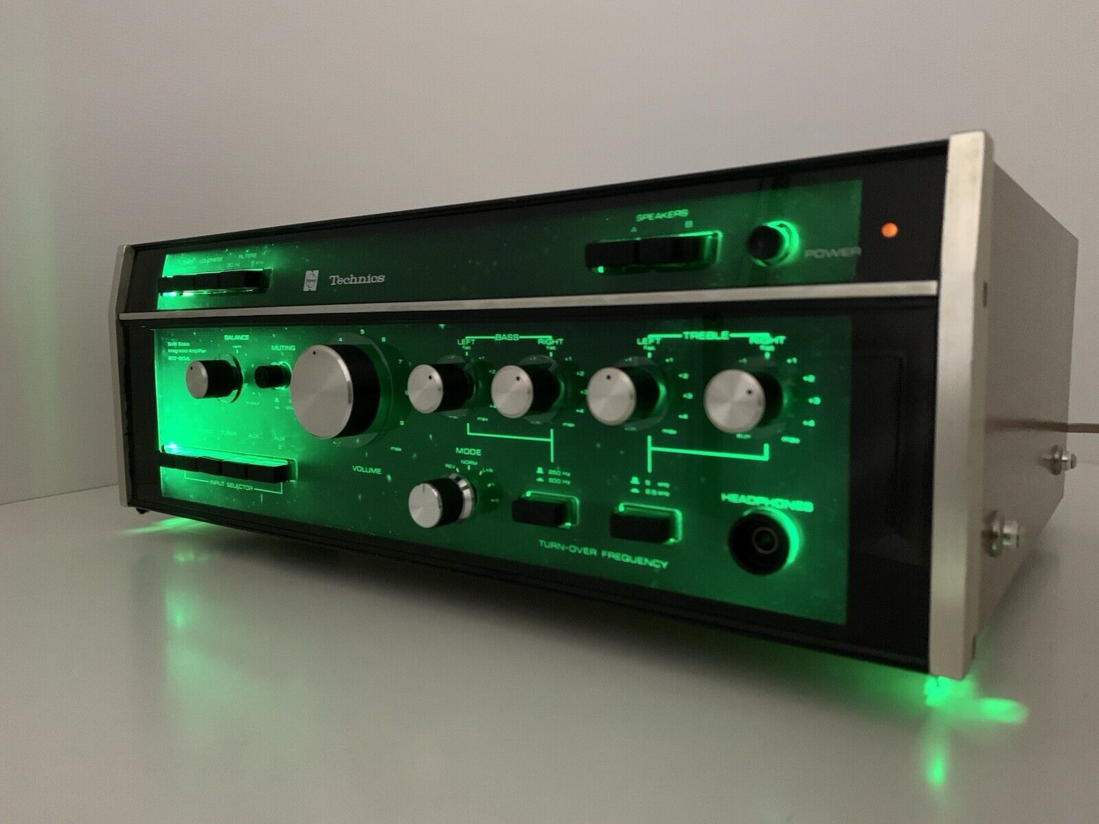 TECHNICS SU 50A Stereo Integrated Solid State Amplifier Vintage 1969 GOOD LOOK