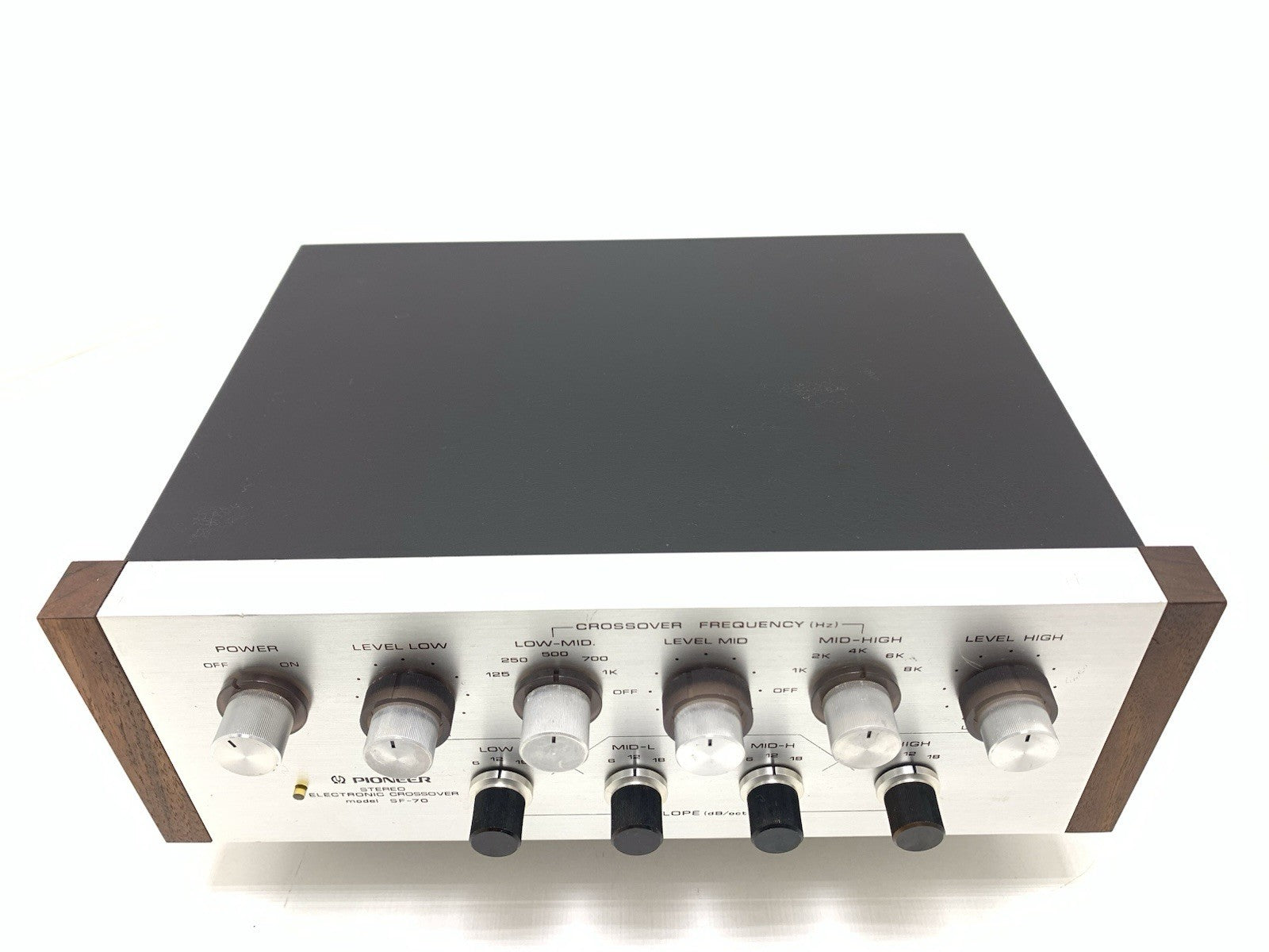 PIONEER SF 70 SF 700 ELECTRONIC CROSSOVER 3/2 Way Vintage 1969 WORK Good Look