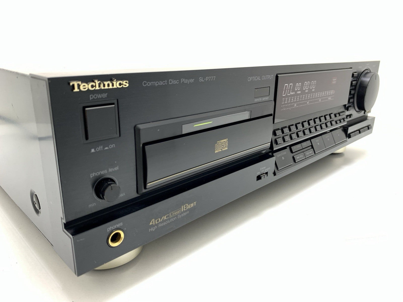 TECHNICS SL P777 CD Stereo Compact Disc Player Vintage 1989
