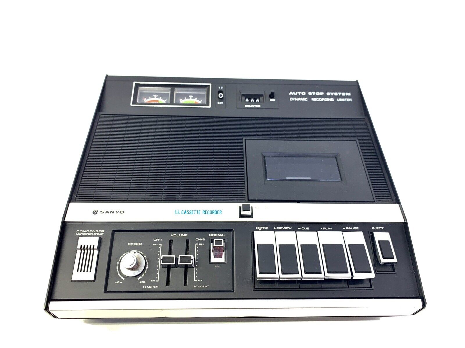 SANYO LL Cassette Recorder Player M2508Z Professional Record Vintage Tape Deck