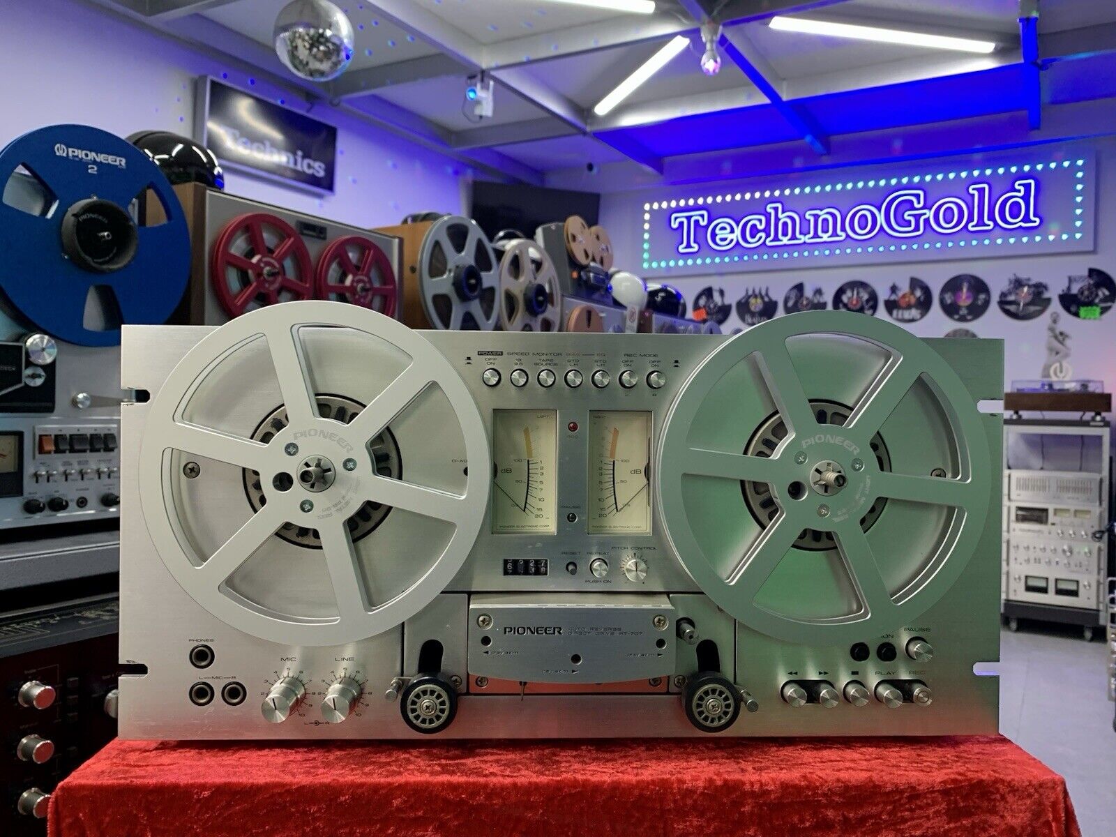 PIONEER RT 707 Gravador de Fita 4 Faixas 7