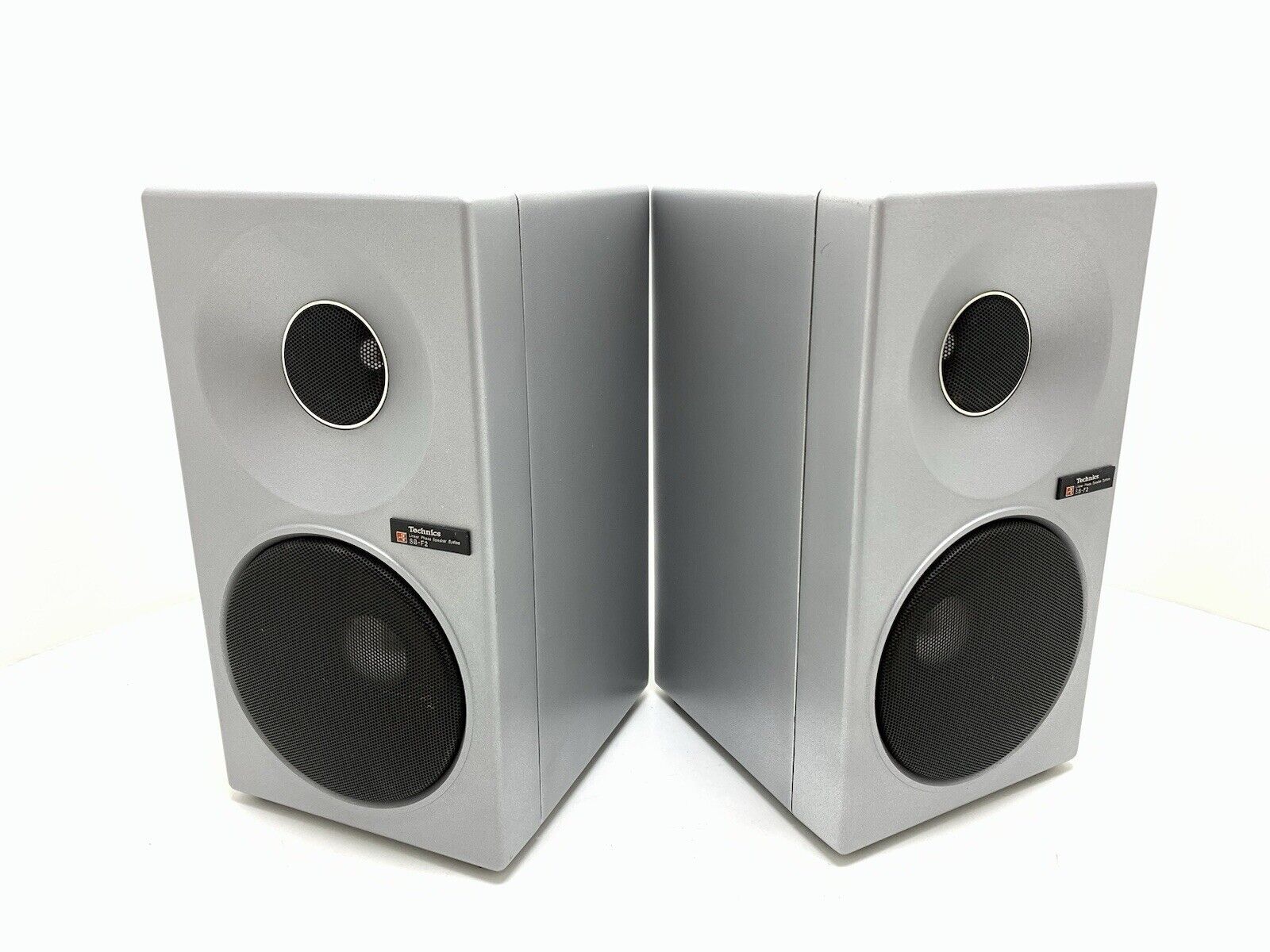 TECHNICS SB F2 Mini Speaker 2 Way System 50Watts RMS Vintage 1978 Work Good Look