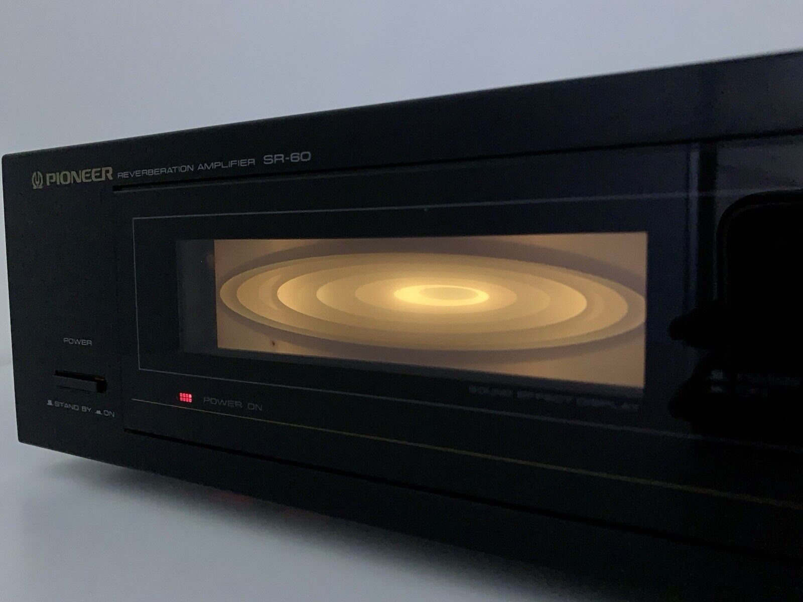 PIONEER Stereo REVERBERATION AMPLIFIER SR-60 Vintage 1984 Work PERFECT Good Look