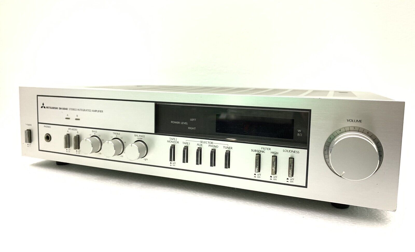 Mitsubishi DA-U640 Stereo Integrated Amplifier 100 Watts RMS Refurbished Perfect