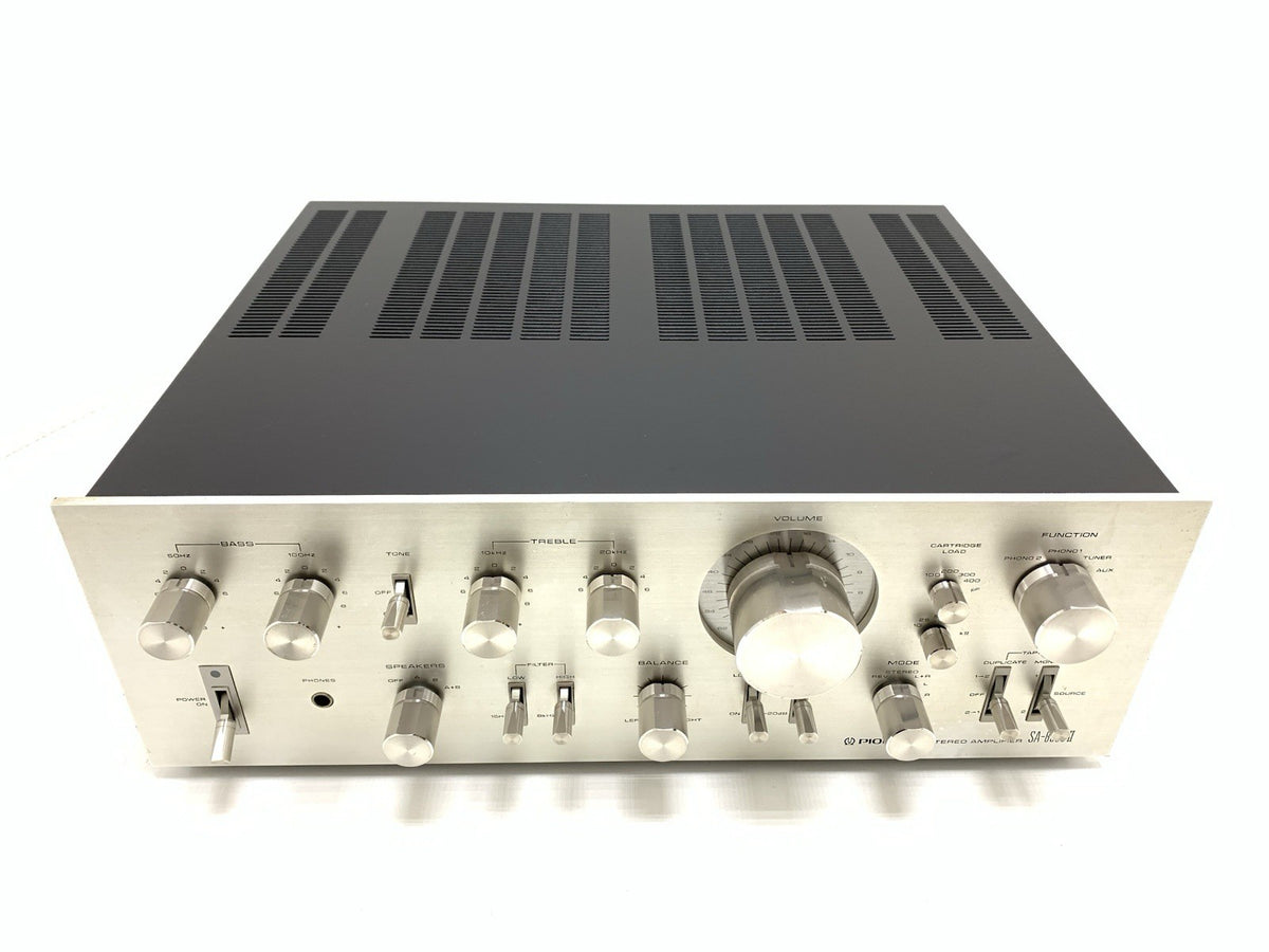 PIONEER SA 8900 II SA 9500 II Stereo Amplifier 80+80 WRMS Vintage Work Good Look