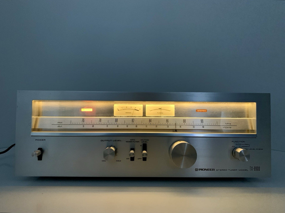 PIONEER TX 8900 TX 9500 AM/FM Stereo Tuner 76-108MHz Vintage WORK Good Look