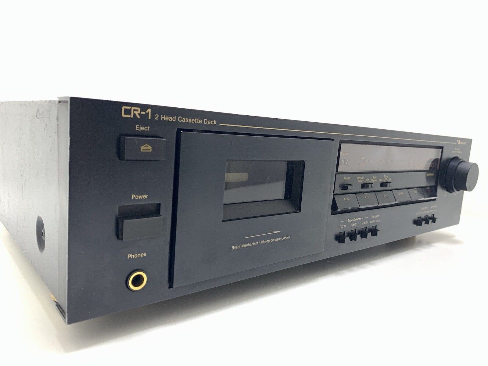 NAKAMICHI CR-1 High End 2 Head Cassette Tape Deck Vintage 1988 WORK Good Look