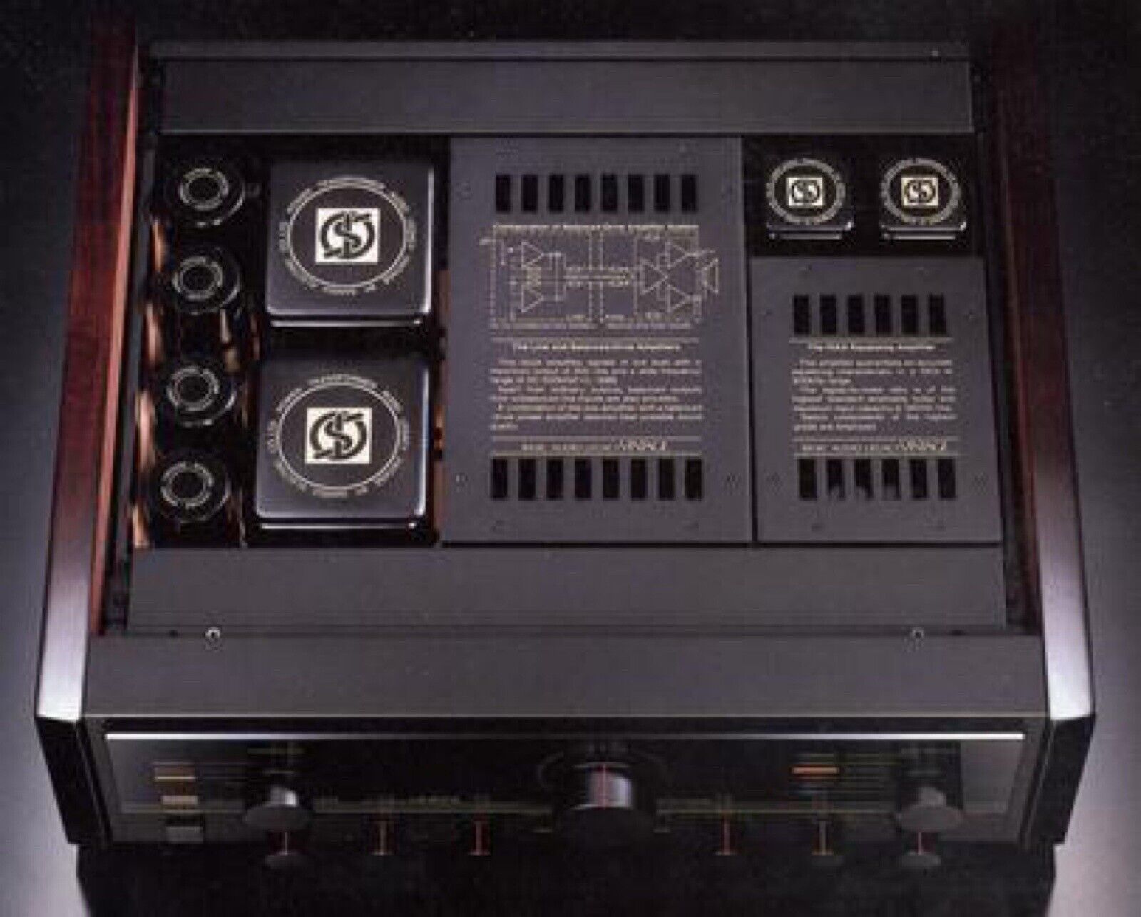 SANSUI C-2301 Stereo Pre Amplifier Vintage 1985 High End WORK Good