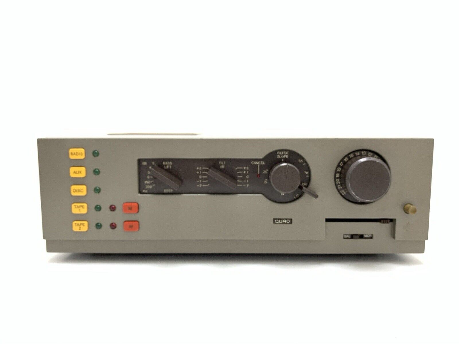 QUAD 44 Stereo Preamp Pre Amplifier High End Vintage 1978 Work Good Look