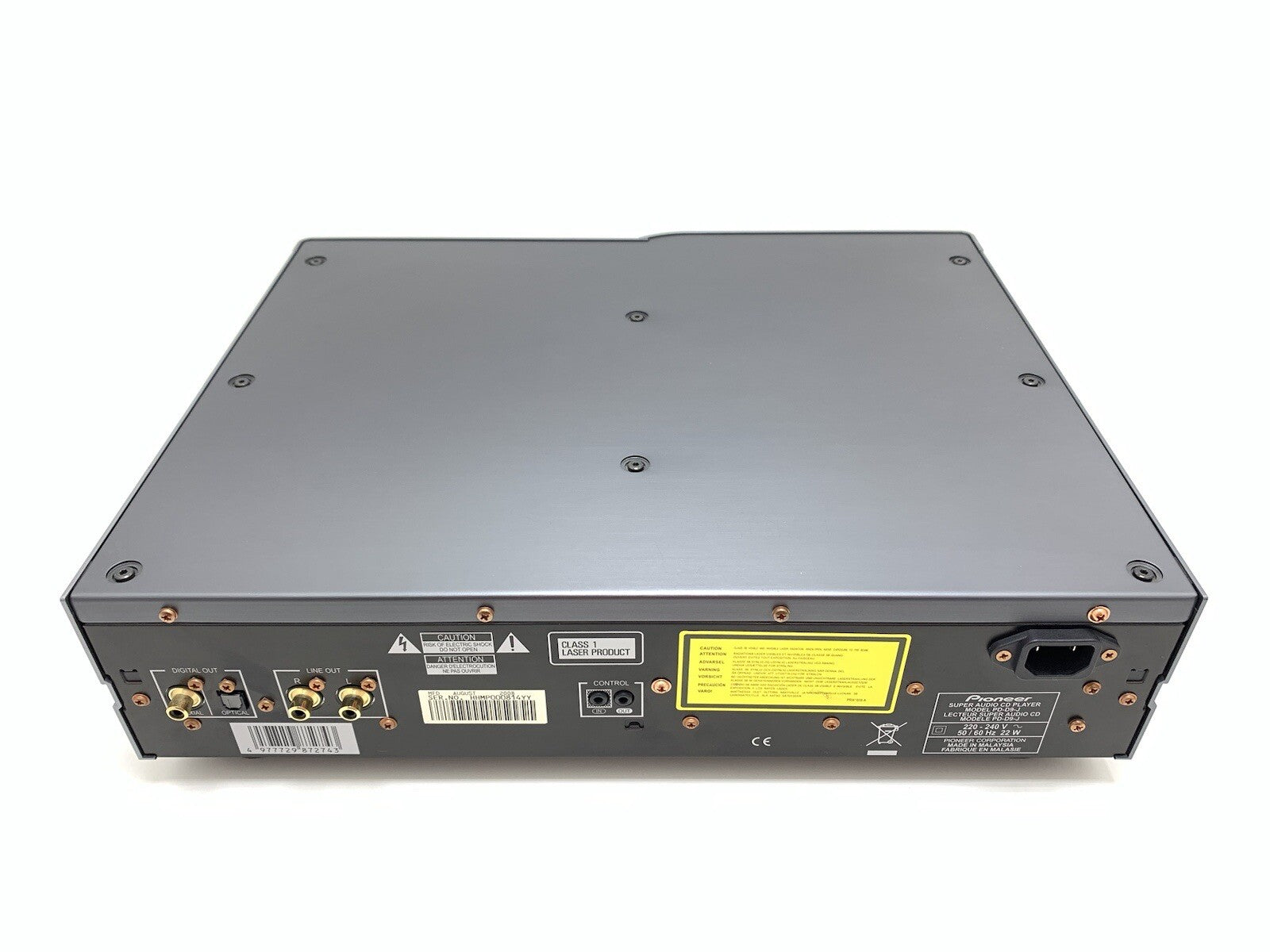 PIONEER PD-D9J Super Audio CD Compact Disc + Remote Vintage 2008 Work Good Look