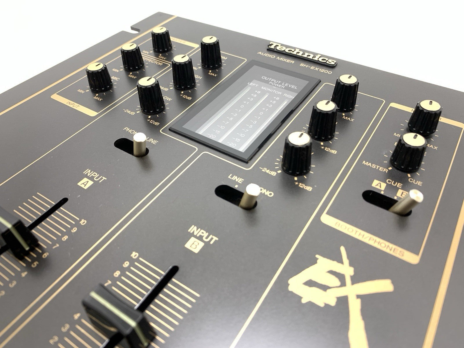 TECHNICS SH-EX1200 Professional DJ Audio Mixer Working Vintage
