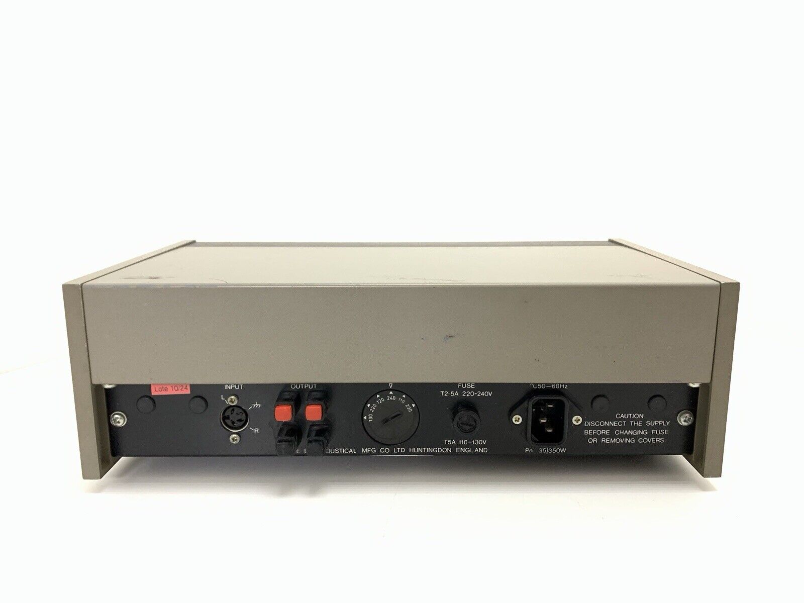 QUAD 405 Stereo Power Amplifier 100+100W RMS Hi End Vintage 1978 Work Good Look