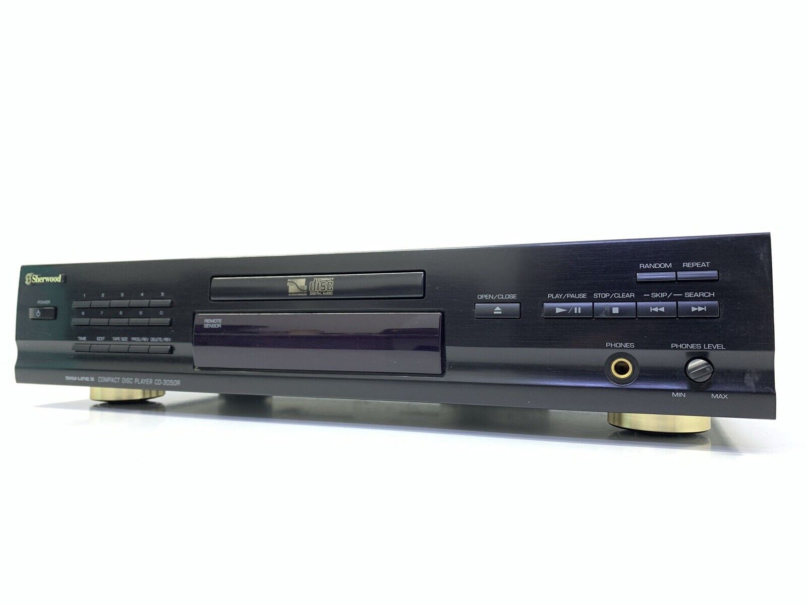 SHERWOOD CD-3050R Compact Disc Player High End 1 Bit Vintage Working Good Look