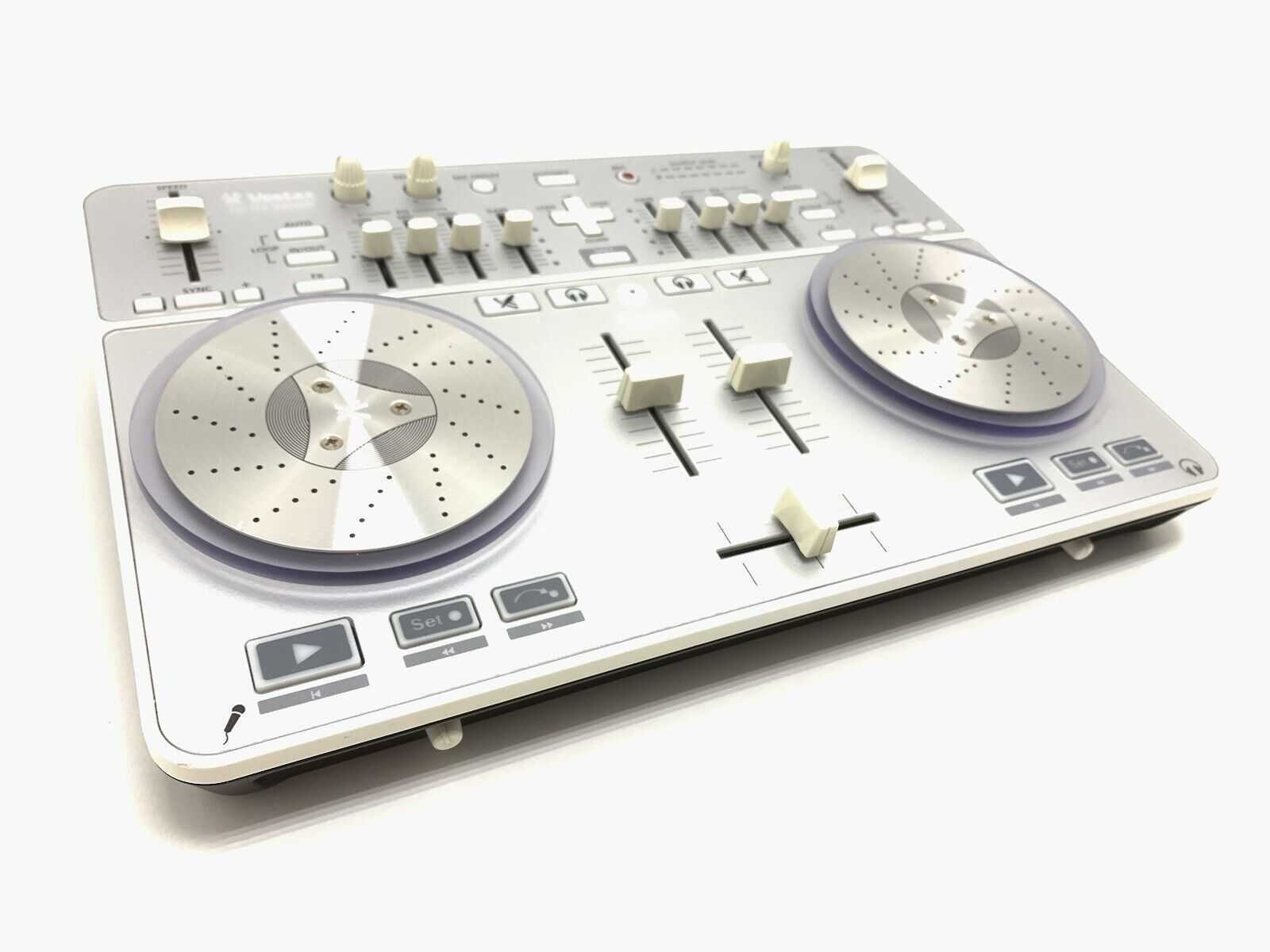 VESTAX SPIN DJ Compact Controller USB MID iOS Apple Mixer WORK Perfect Good Look