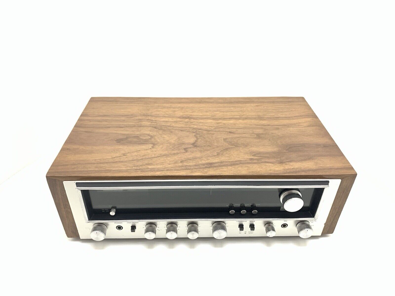 SANSUI 5050 AM/FM Stereo Receiver 30+30 Watts RMS Vintage 1976 Working Good Look
