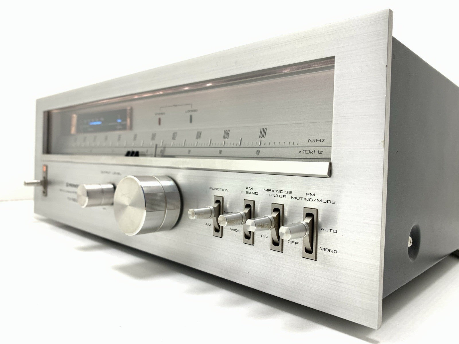 PIONEER TX 7800 AM/FM Stereo Analogue Tuner Vintage 1979 Blue Line WORK GoodLook