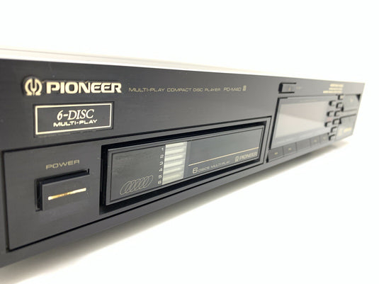 PIONEER Pd M40 CD Compact 6 Disc Multi Player Hi Fi Vintage 1987 Work Good Look