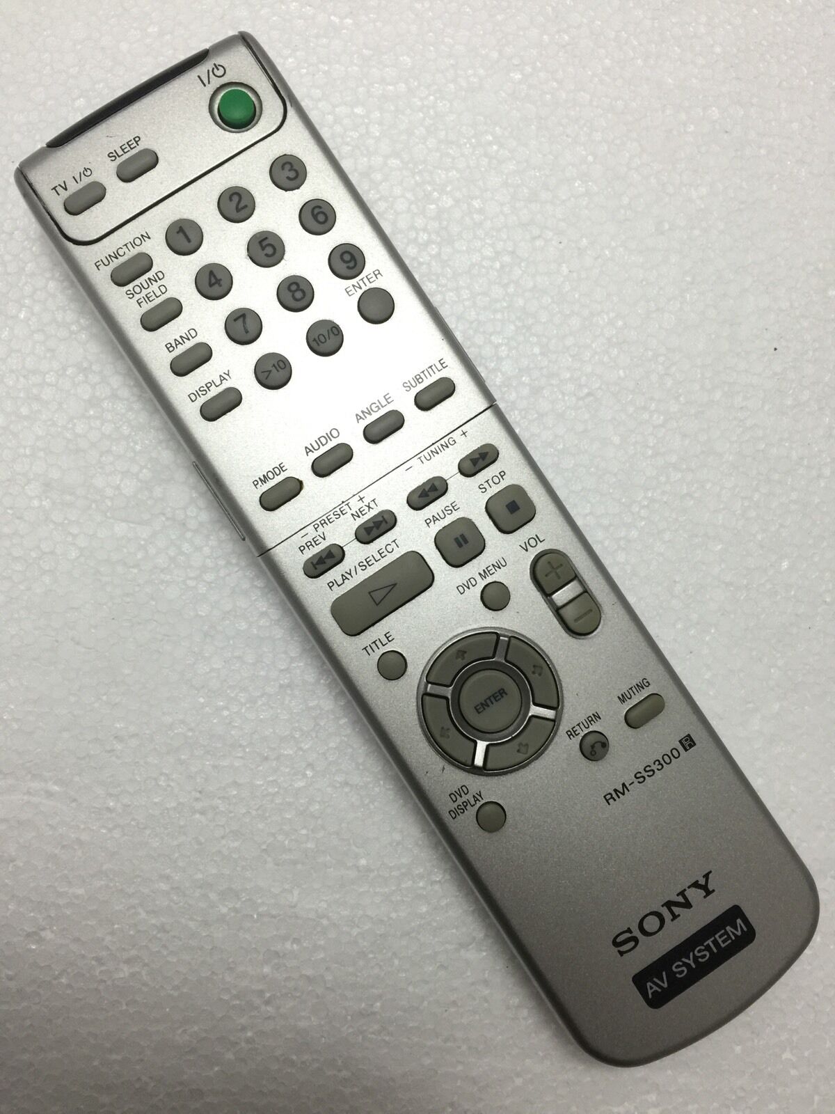 SONY RM-SS300 AV System Original Remote Control Mando a Distancia DAV-L8100SS