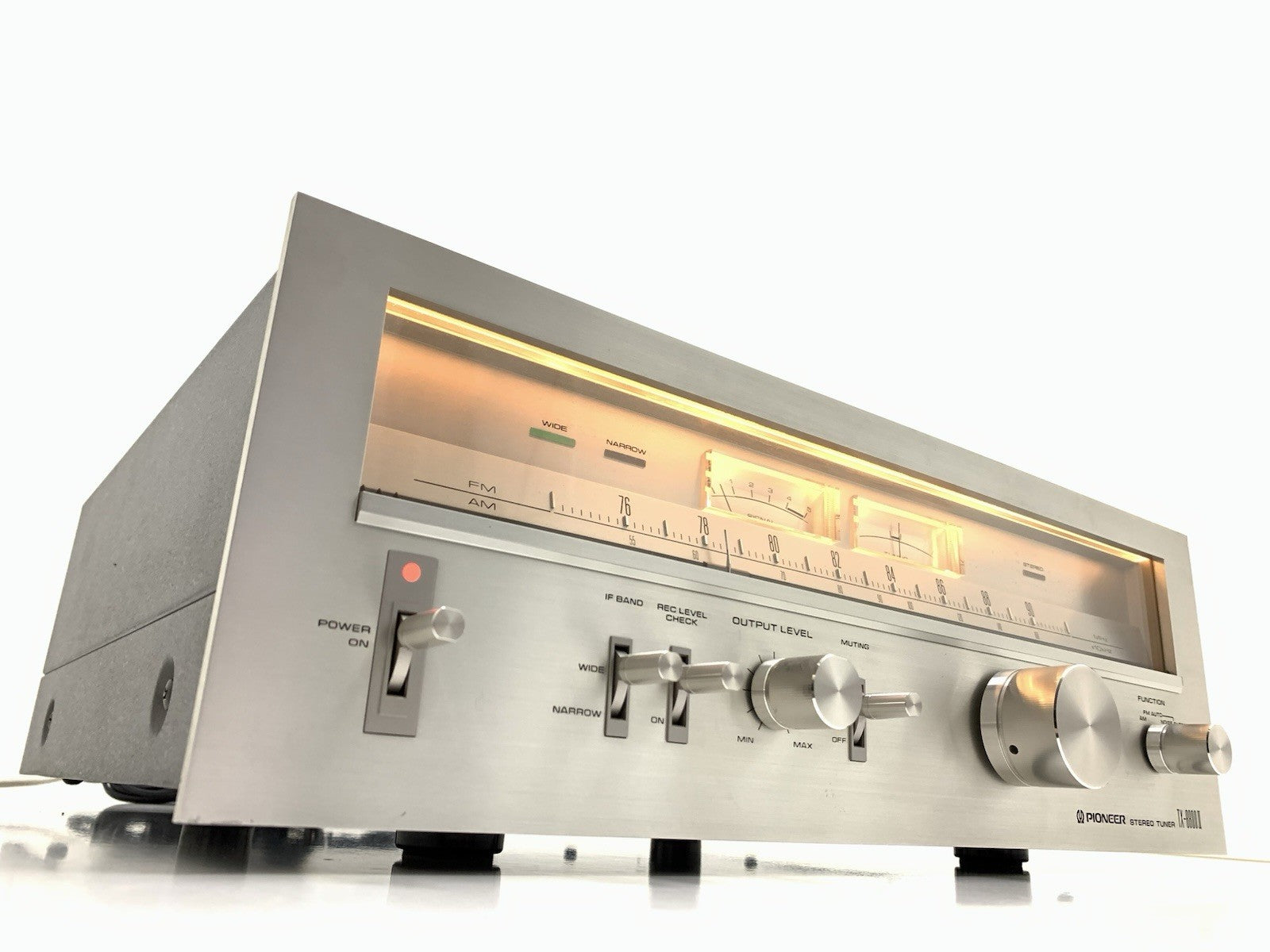 PIONEER TX 8800 II AM/FM Stereo Analogue Tuner Vintage 1979 WORK Good Look