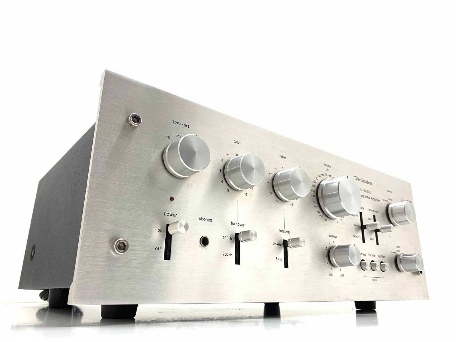 TECHNICS Ihr 8200 Stereo Verstärker Work 65+65 Watts RMS Vintage 1975 Good Look