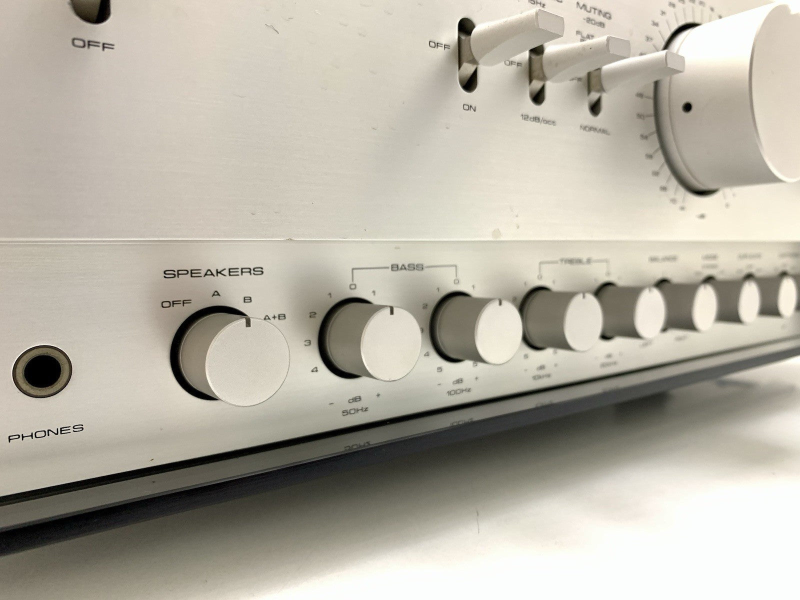 PIONEER A 0012/ A 27 Stereo Amplifier 120+120 W RMS Vintage 1978 WORK Good Look
