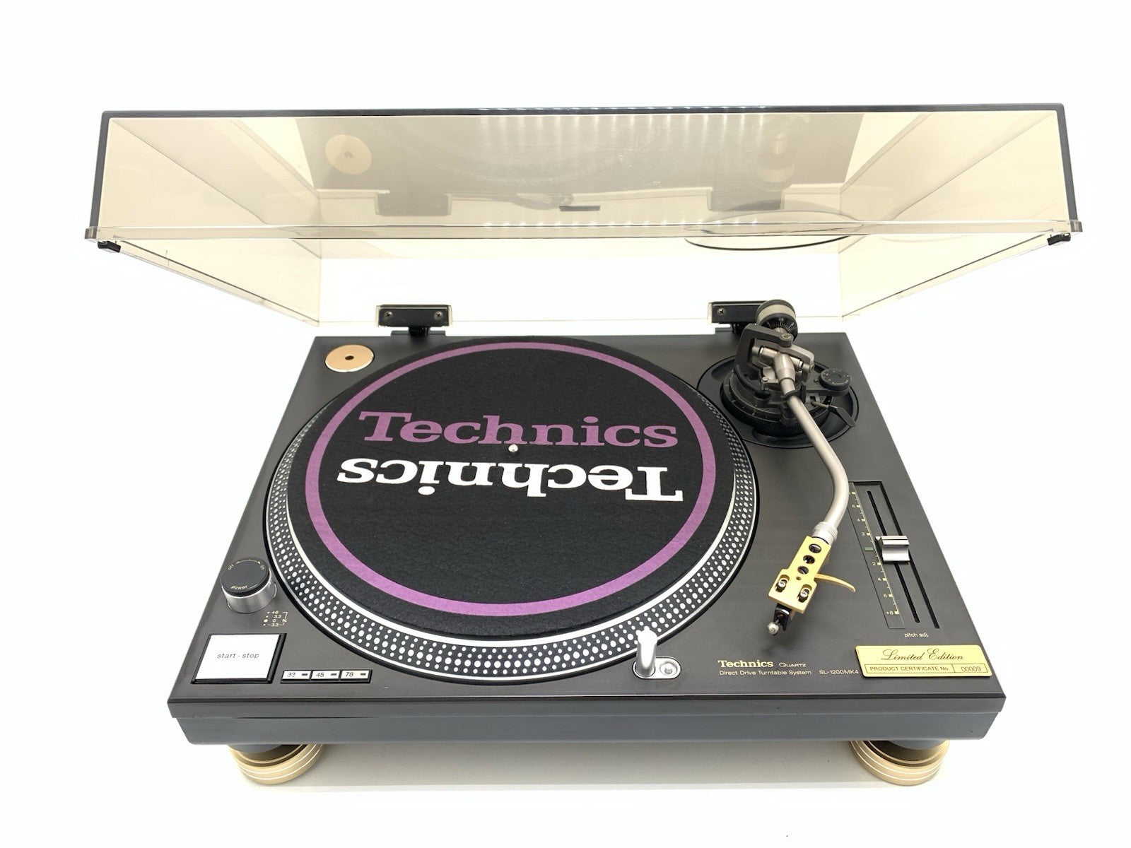 TECHNICS SL 1200 MK4 LIMITED EDITION N. 9 Direct Drive Exclusive Turntable WORK