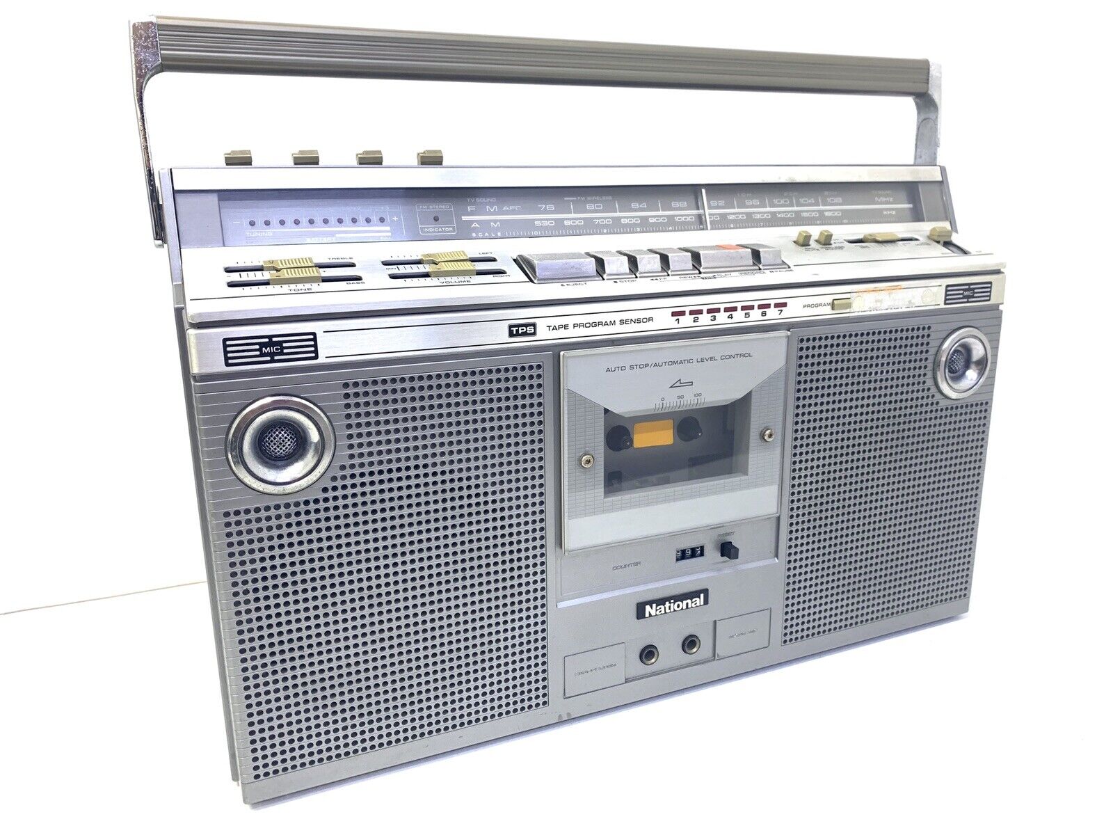 NATIONAL PANASONIC RX-5300 BOOMBOX STEREO Radio Cassette Vintage WORK Good Look