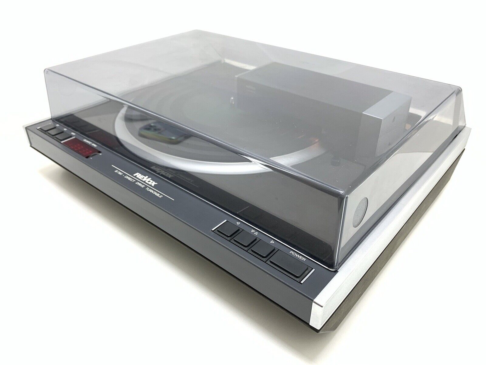 REVOX B 790 Turntable Direct Drive Linear Tracking Vintage Refurbished Good Look