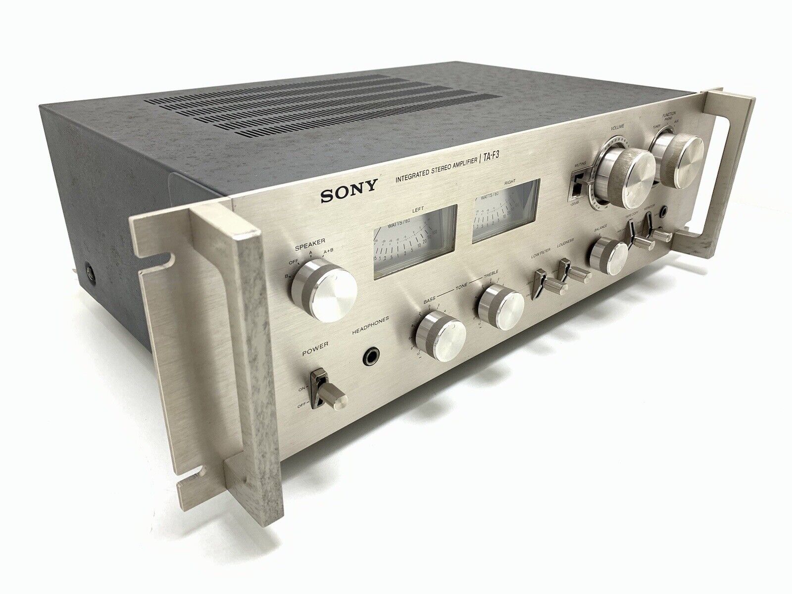 SONY TA-F3 Integrated Stereo Amplifier 100 Watts RMS Vintage 1977 HiFi Good Look