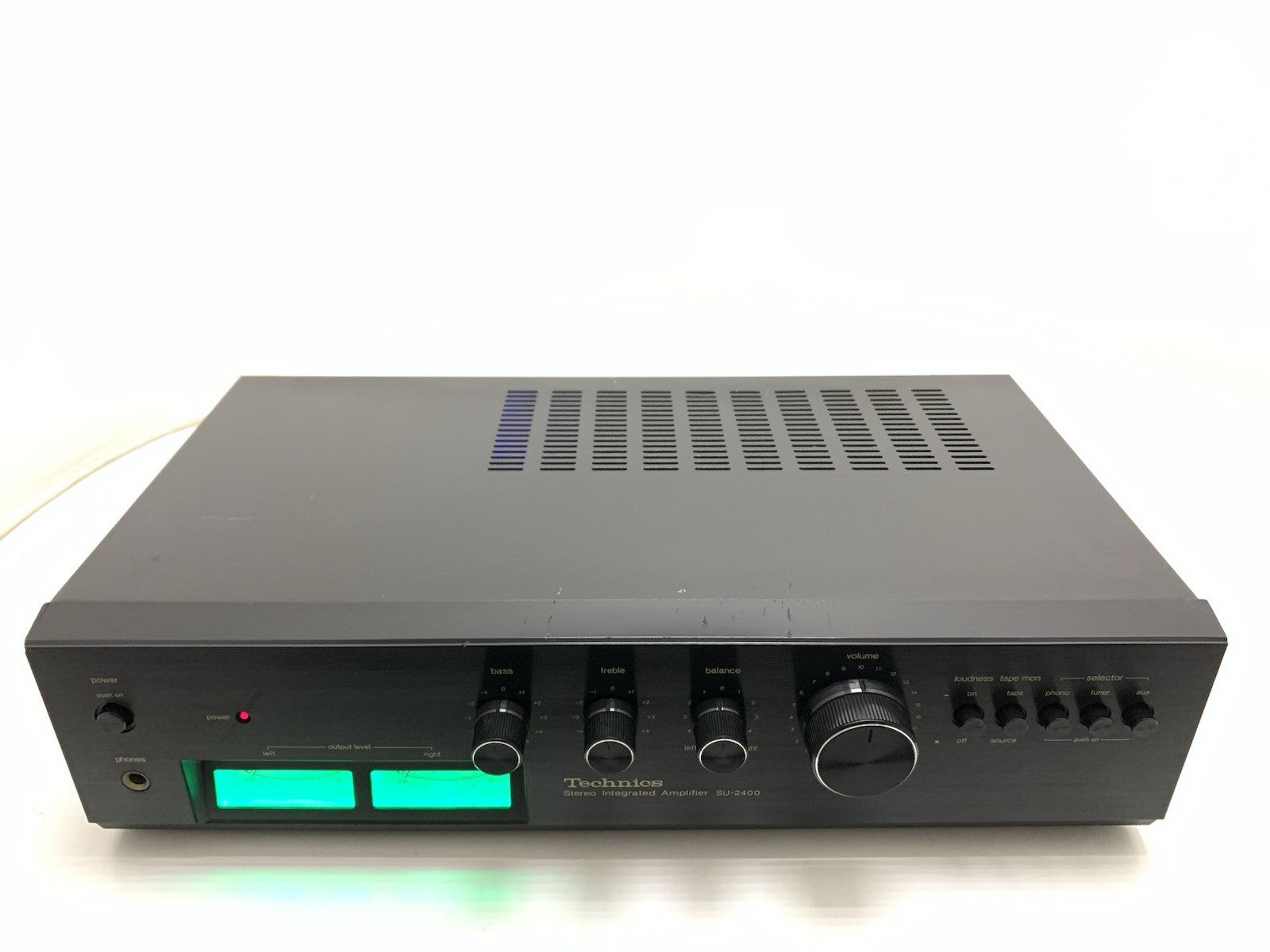 TECHNICS SU 2400 Stereo Integrated Amplifier 22+22 W RMS Vintage 1977 GOOD LOOK