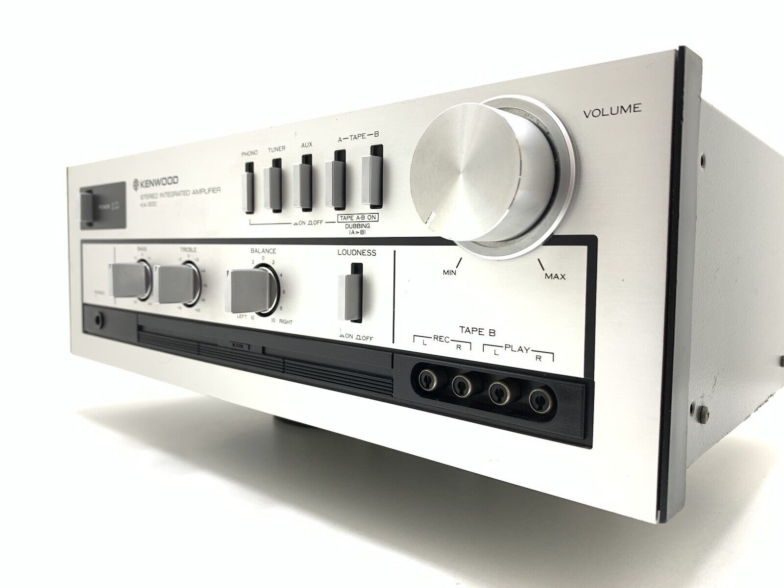KENWOOD KA 300 Stereo Integrated Amplifier 25+25Watts RMS Vintage 1978 Good Look