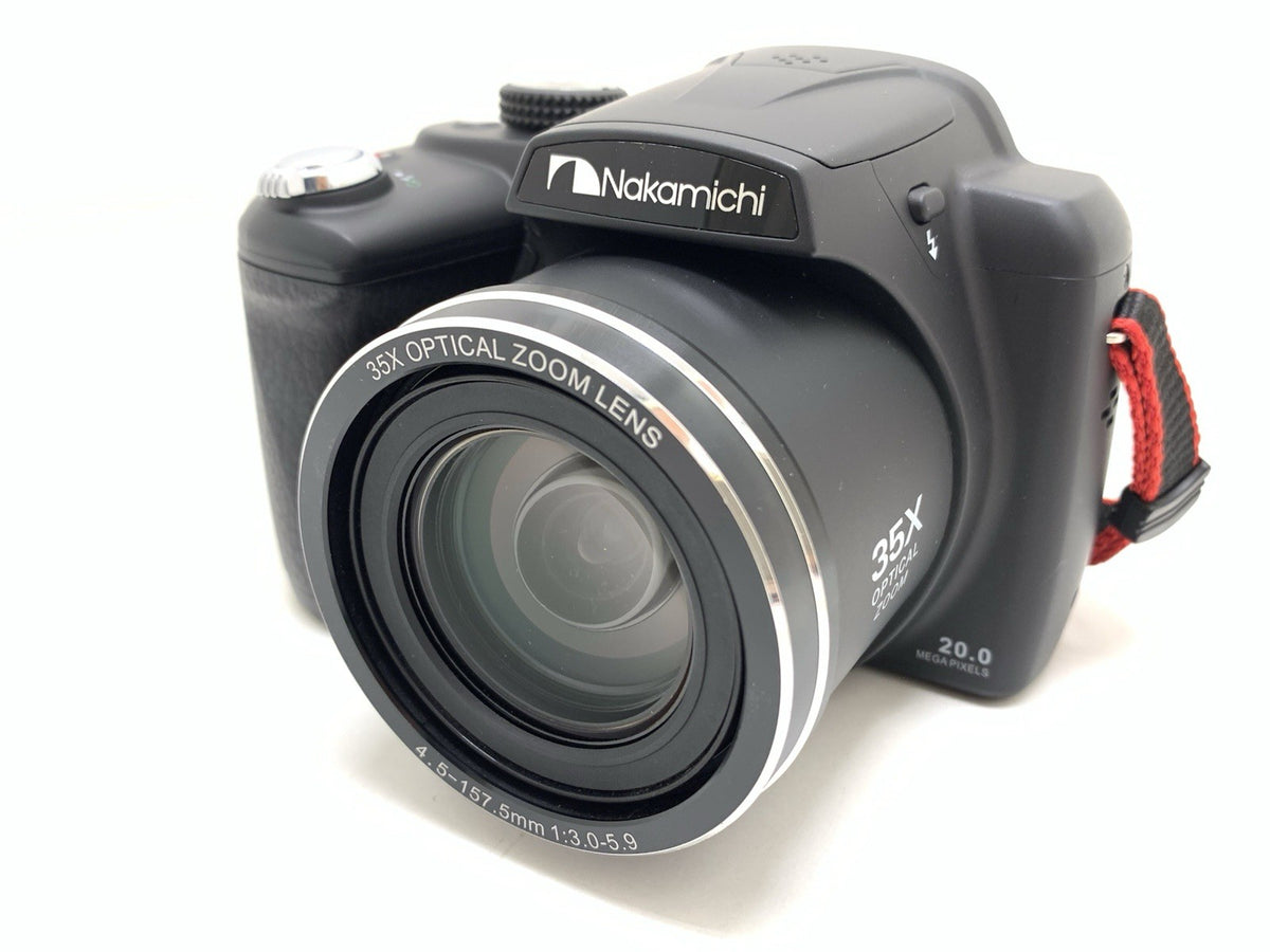 Nakamichi NC-35D 20MP Camera 35x Optical Zoom OIS Battery & Charger Rare Find