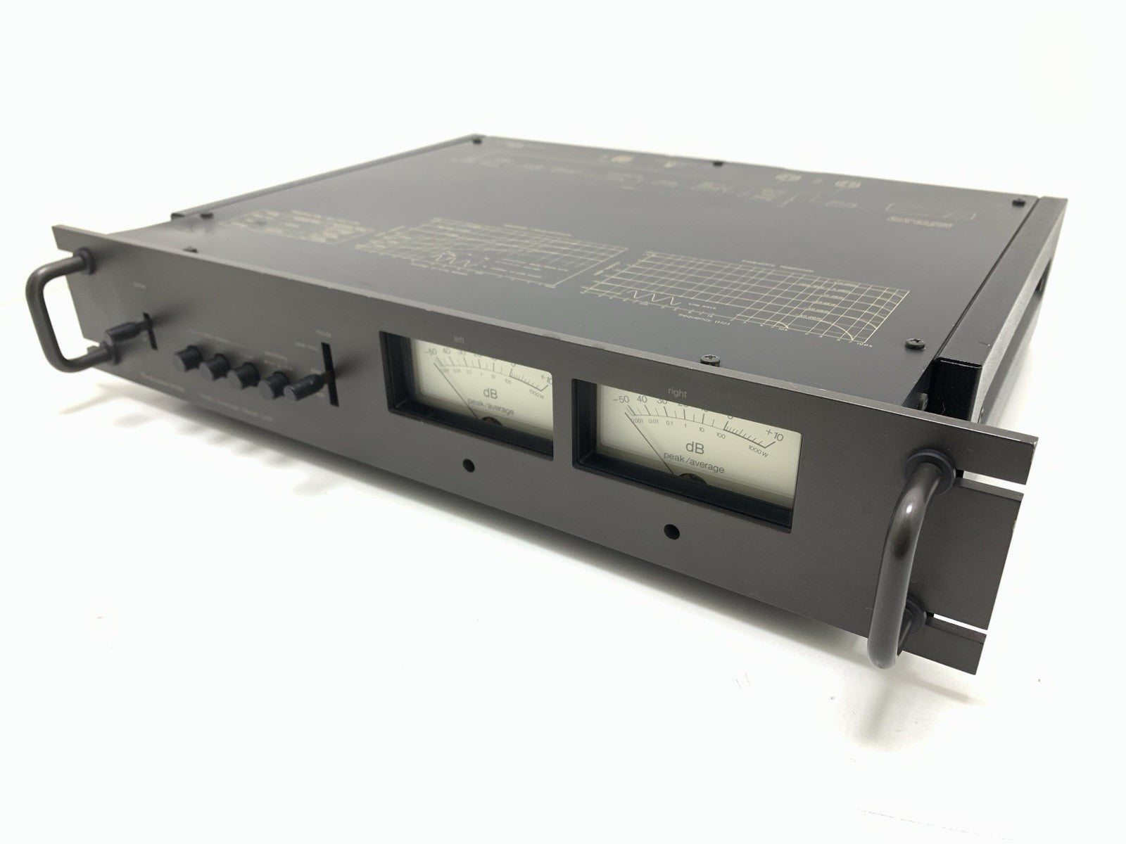 TECHNICS SH 9020 Professional XLR Peak Average Meter Unit Vintage 1977 Good Look