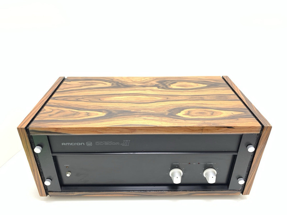 CROWN AMCRON DC 300 Series II Stereo Power Amplifier 2 X 175WRMS Vintage Working