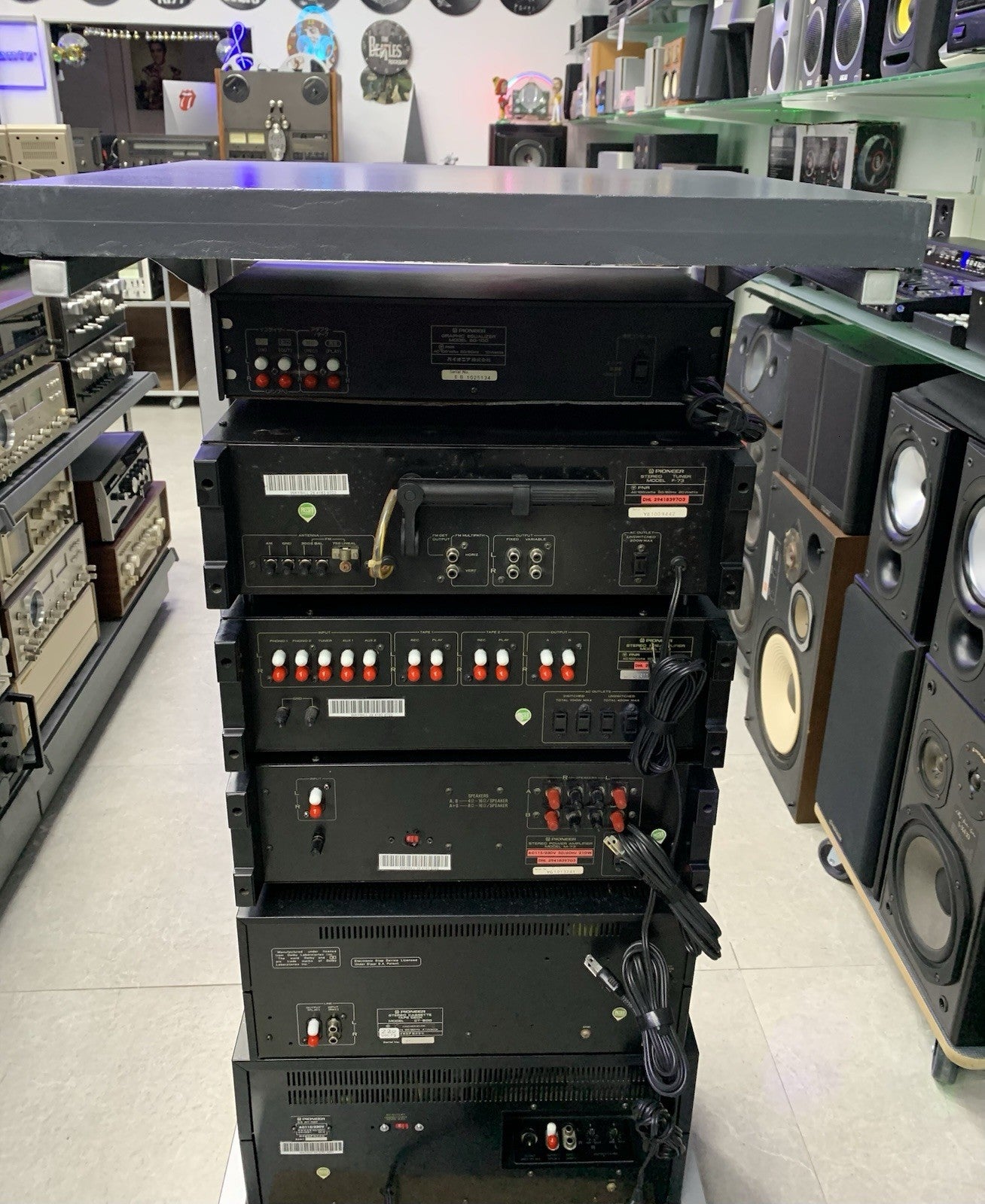 PIONEER Hi End System Rack JA R2S SG 100 F 73 C 73 M 73 CT 800 RT