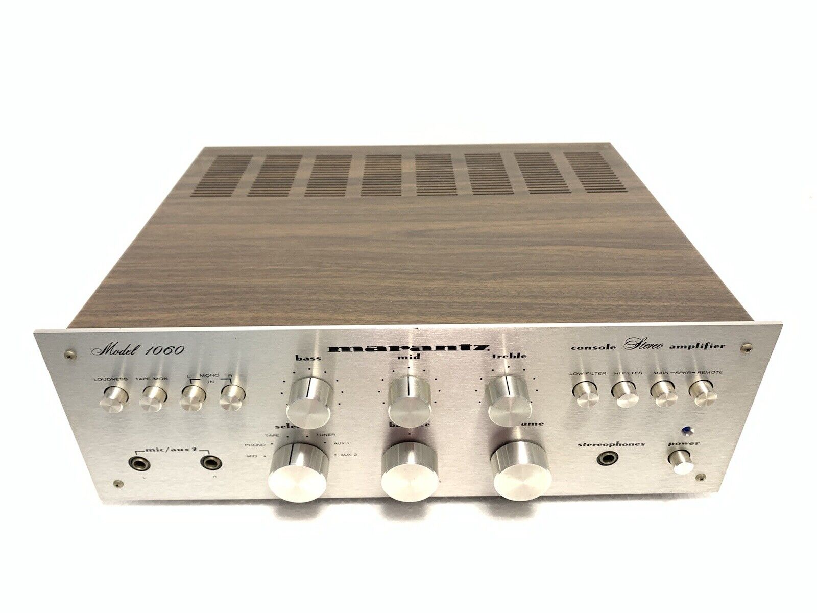 MARANTZ 1060 Stereo Integrated Amplifier Vintage 1971 WORK PERFECT Like New