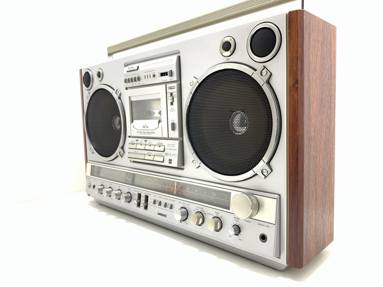 National ナショナル ラジカセ AMBIENCE ジャンク 昭和レトロ RX-7000