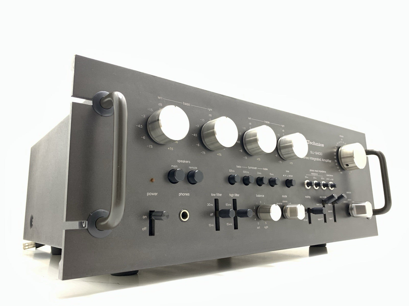 TECHNICS SU 9400 Stereo Amplifier WORK 80 + 80 Watts RMS Vintage 1976 GOOD LOOK