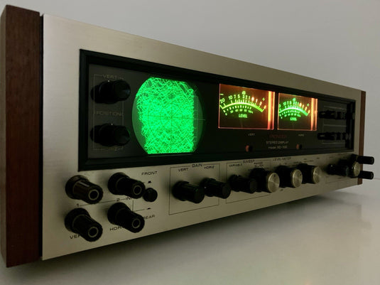 PIONEER SD 100 Stereo Display Audio Scope VERY RARE Vintage 1971 WORK Good Look