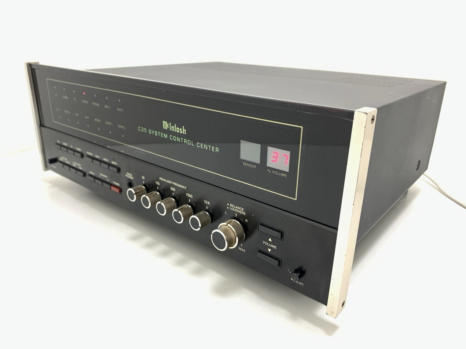 McINTOSH C 35 System Control Center Stereo Pre Amplifier Vintage WORK Good Look