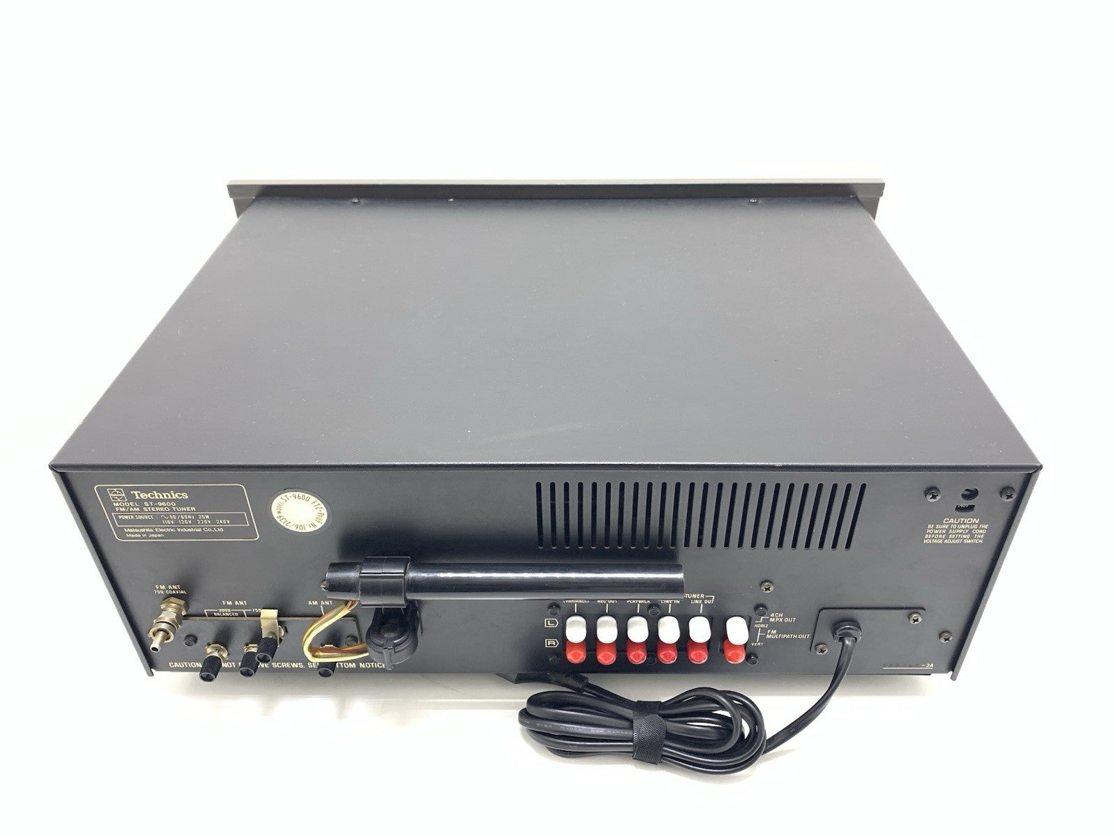 TECHNICS ST 9600 AM/FM Stereo Tuner Classic Hi Fi Vintage 1977 Working Good Look