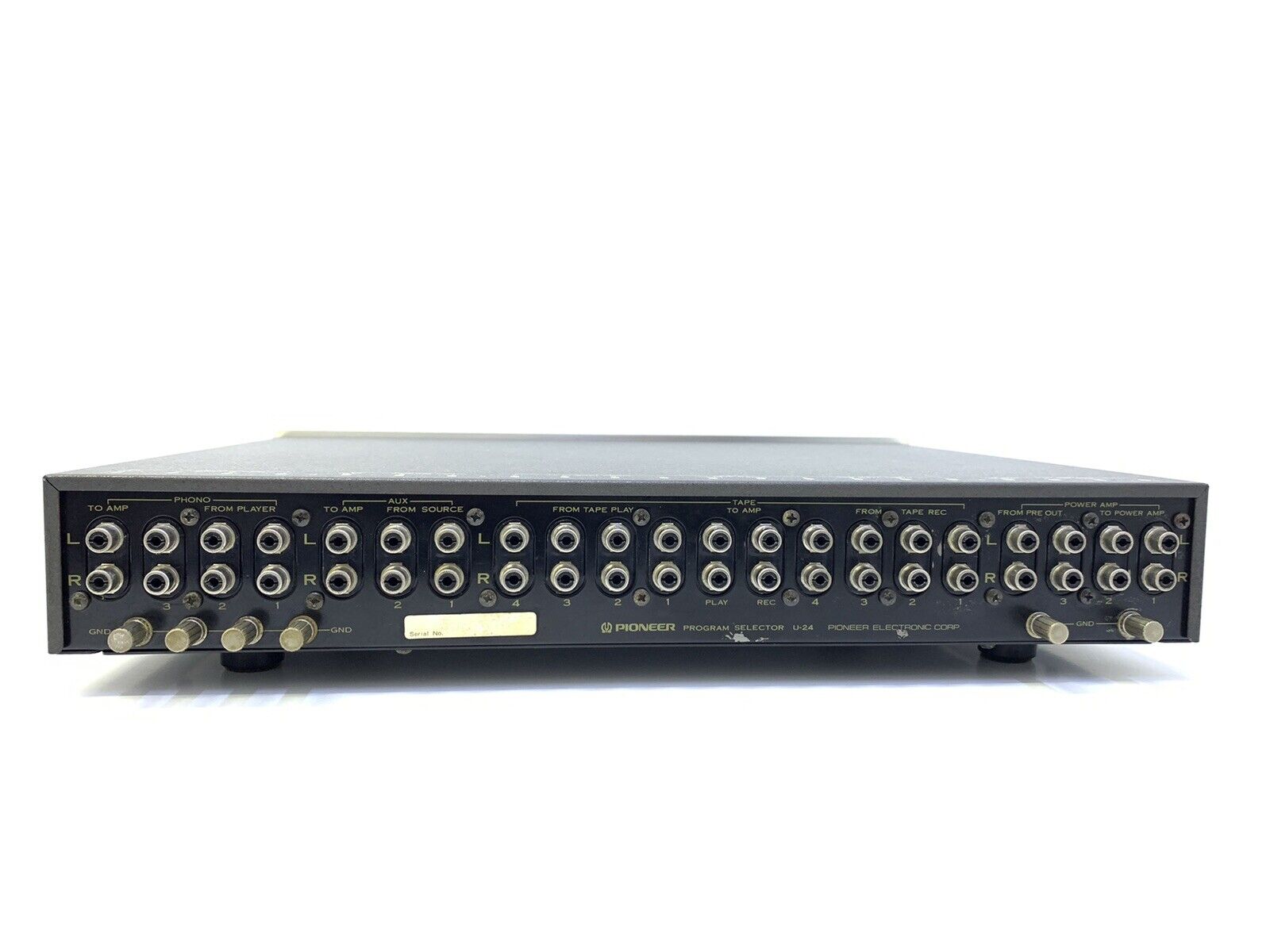 PIONEER PROGRAM SELECTOR U-24 RARE Vintage 1977 100% Working