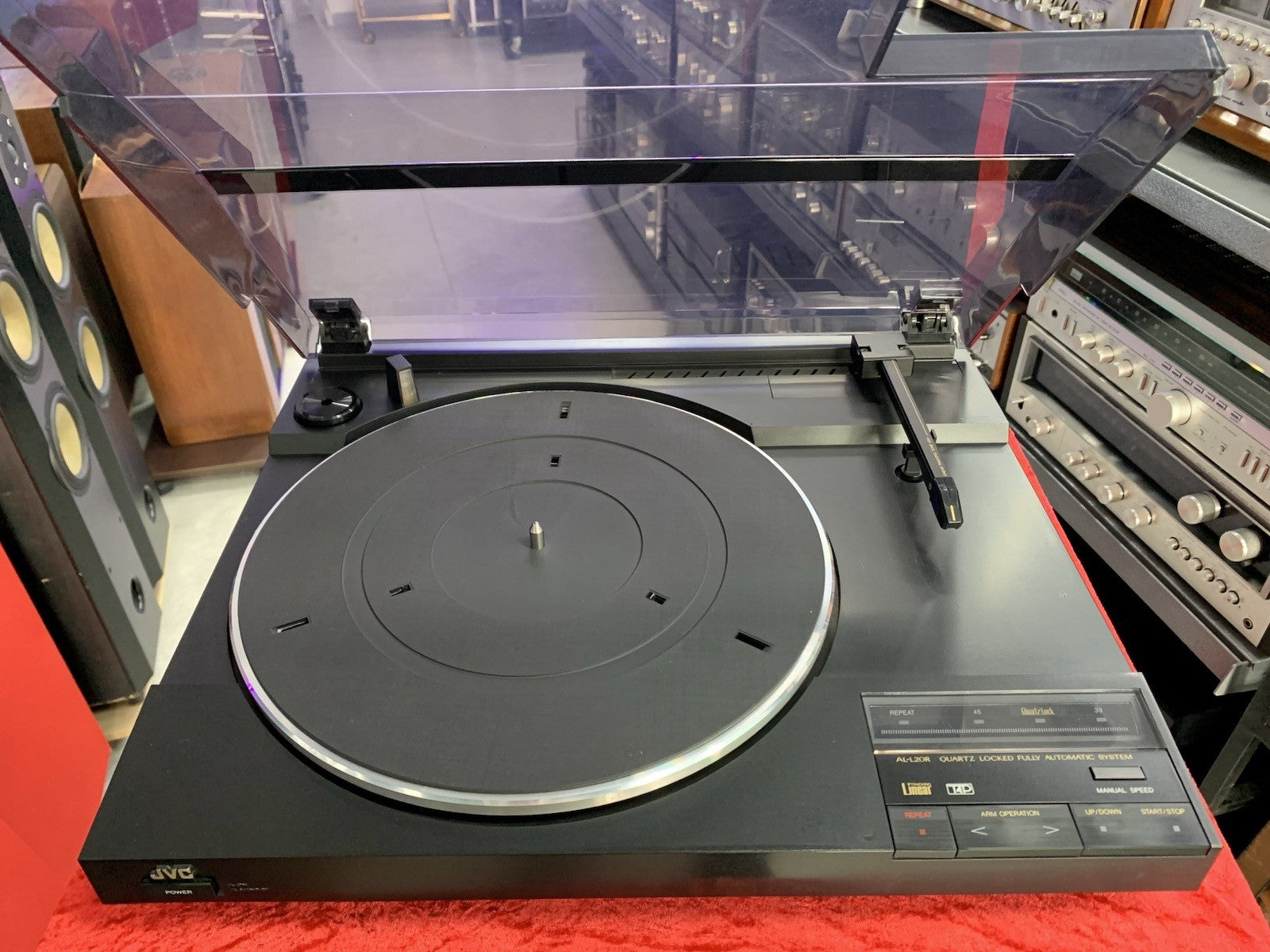 JVC AL L20 R Turntable Drive Drive Linear Track Vintage 1980 All Work Good Look