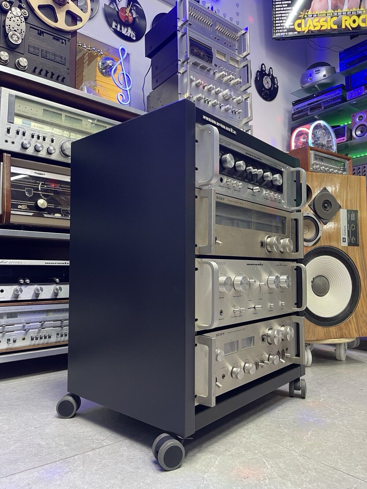 MARANTZ Original Audio Rack 19" Rare Vintage 70's PERFECT Like Sansui Pioneer
