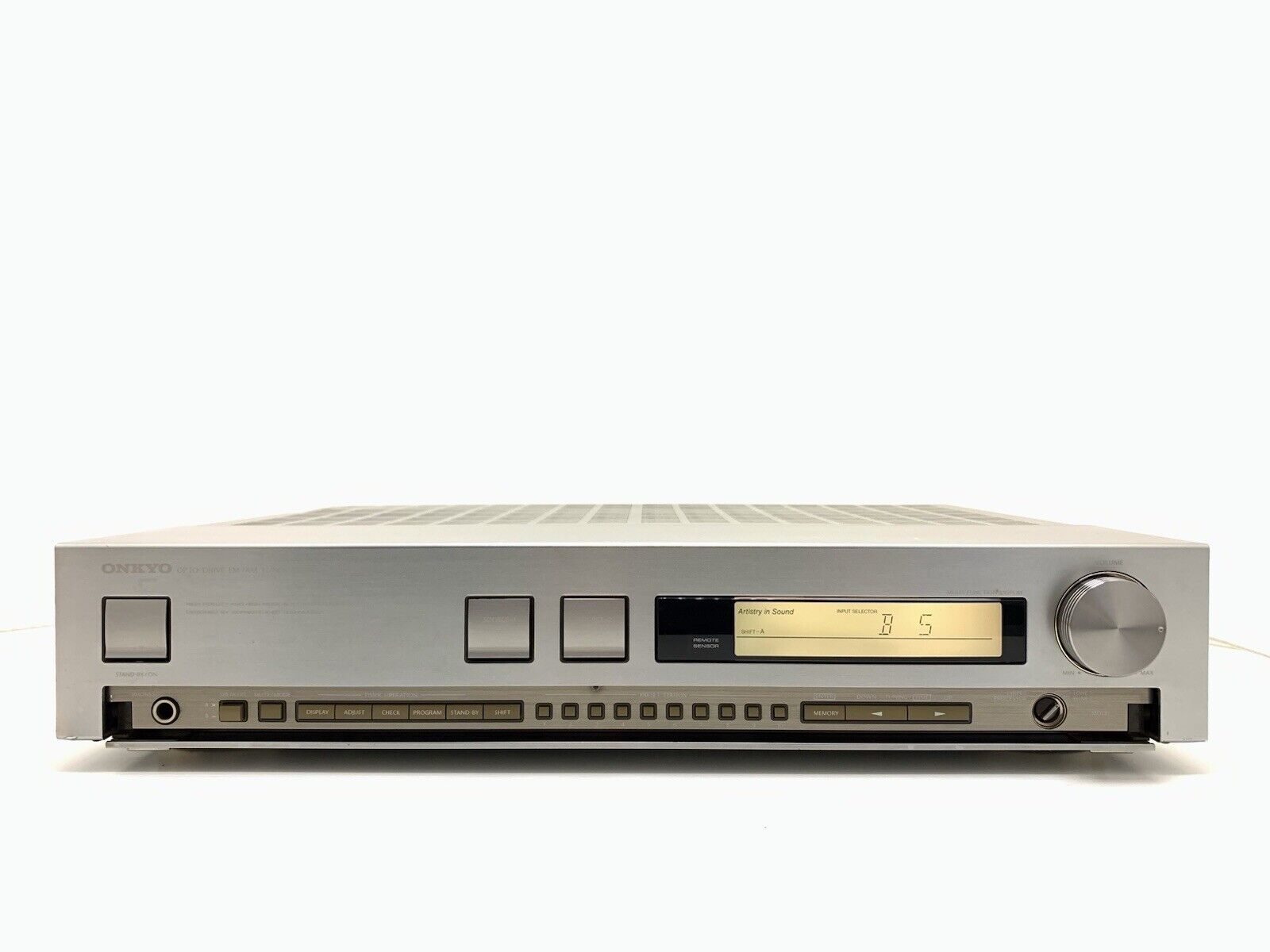 ONKYO R 200 Stereo Receiver 40+40 Watts RMS Vintage 1987 Hi Fi WORK Good Look