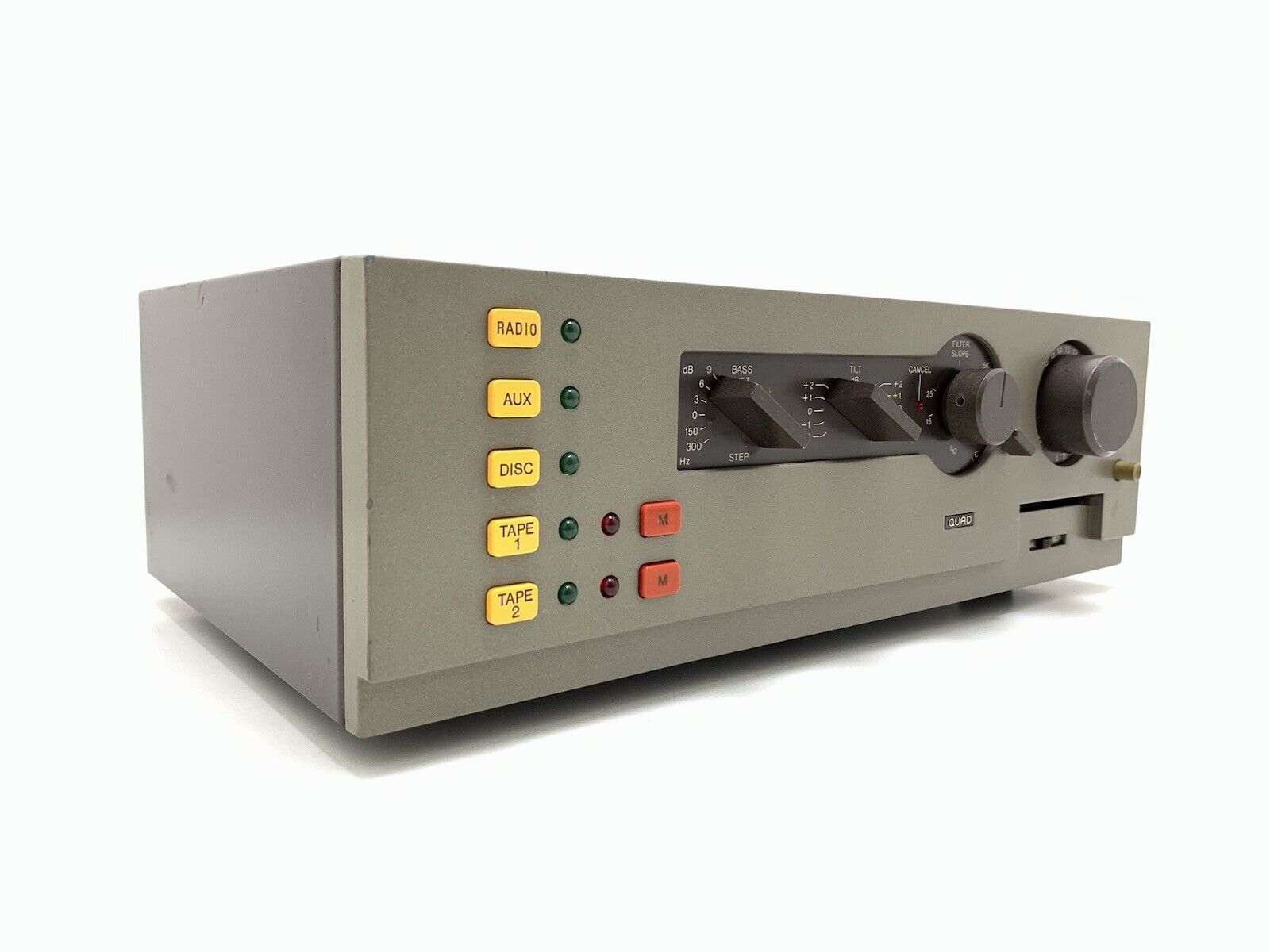 QUAD 44 Stereo Preamp Pre Amplifier High End Vintage 1978 Work Good Look